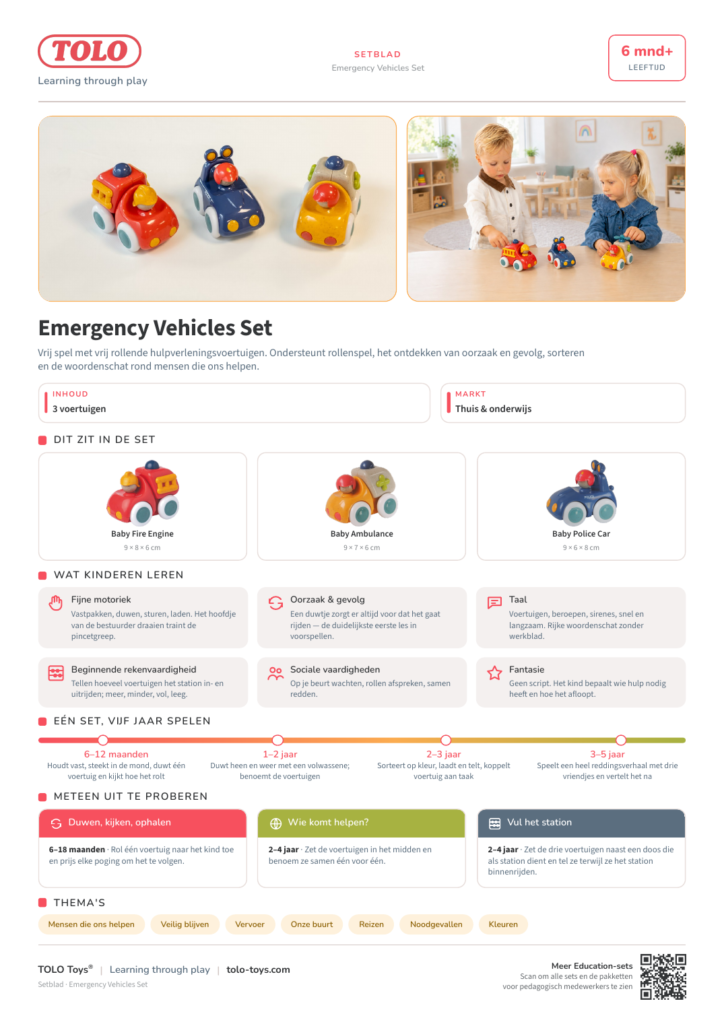 Setblad · Emergency Vehicles Set
