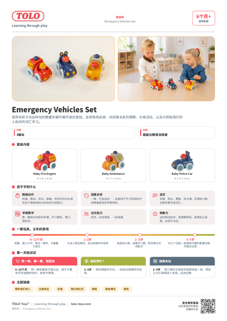 套装表 · Emergency Vehicles 套装