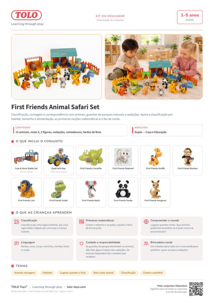 Kit do educador · First Friends Animal Safari Conjunto