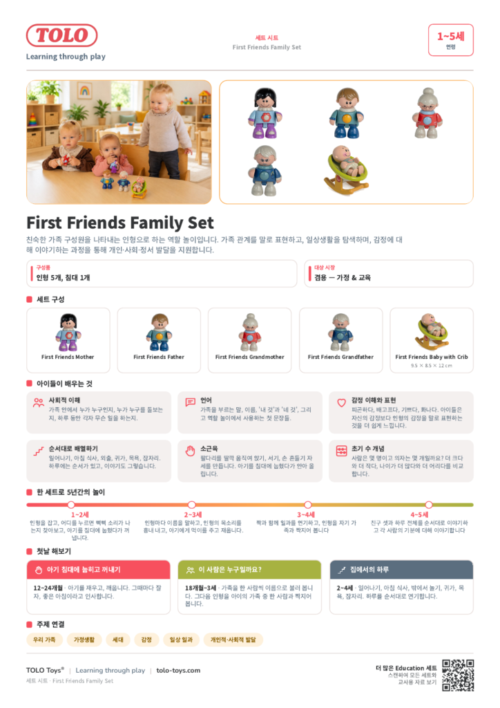 세트 시트 · First Friends Family 세트