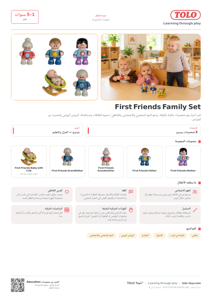 حزمة المعلّم · First Friends Family مجموعة