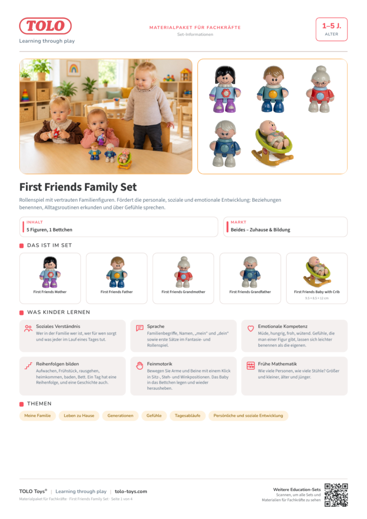 Materialpaket für Fachkräfte · First Friends Family Set