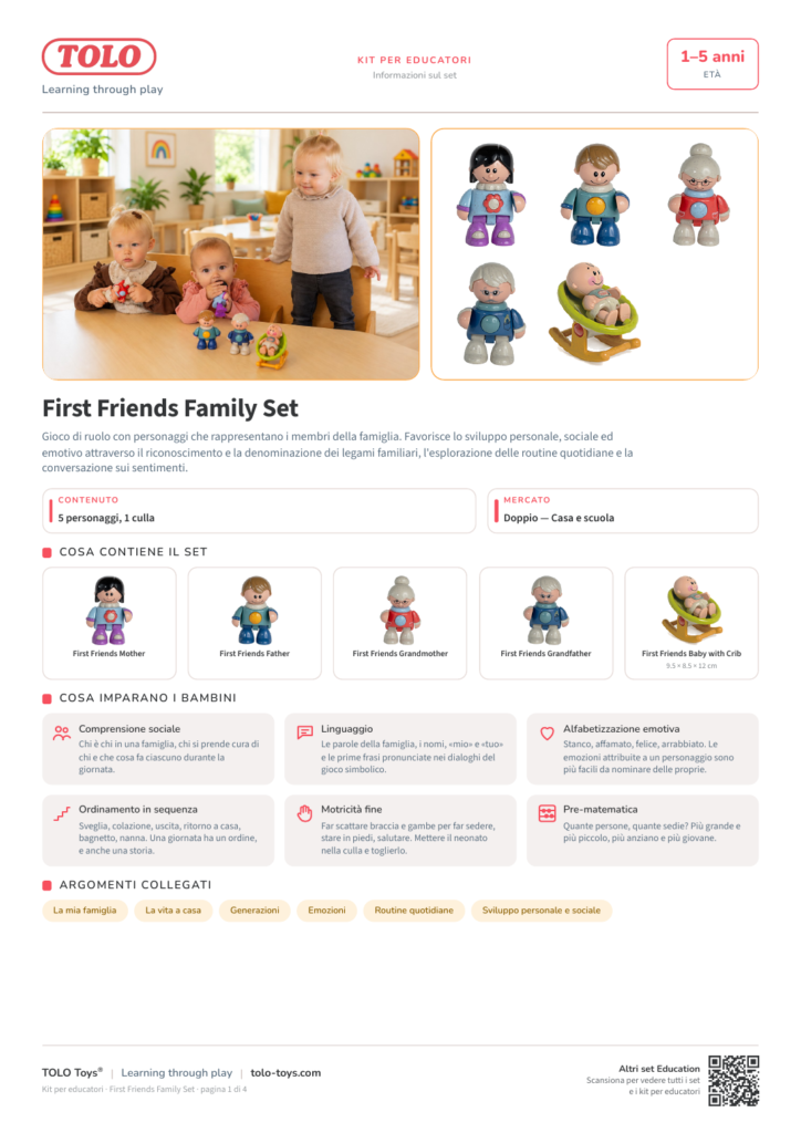 Kit per educatori · First Friends Family Set