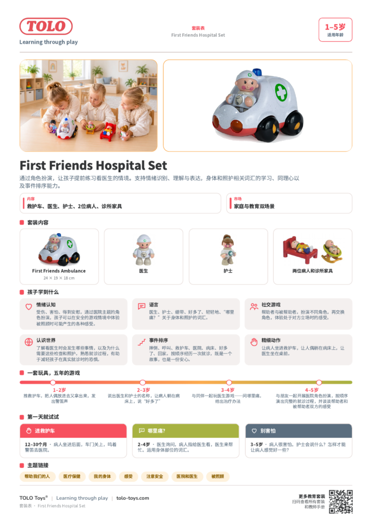 套装表 · First Friends Hospital 套装