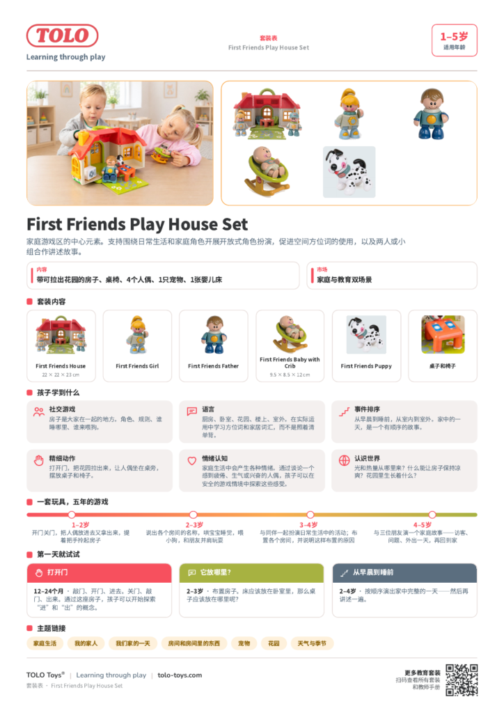 套装表 · First Friends Play House 套装