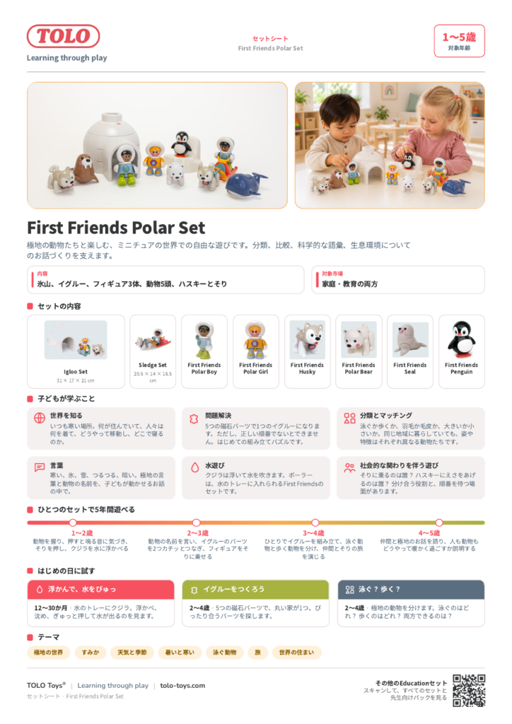 セットシート · First Friends Polar セット