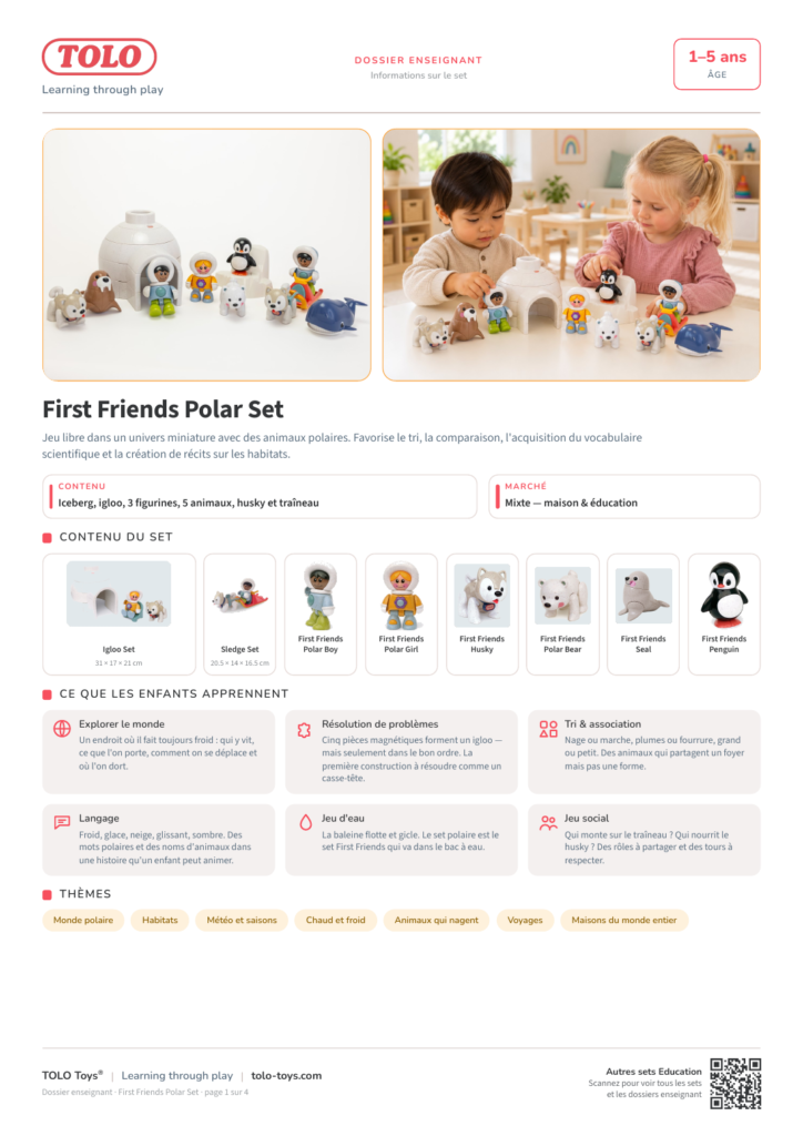 Dossier enseignant · First Friends Polar Set