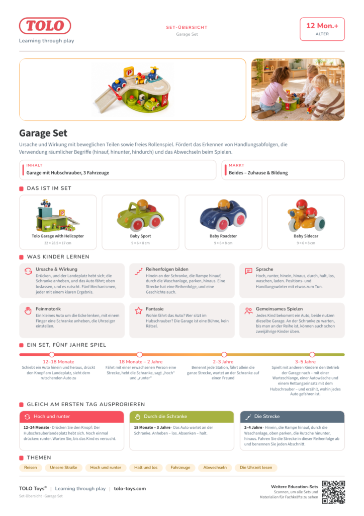 Set-Übersicht · Garage Set