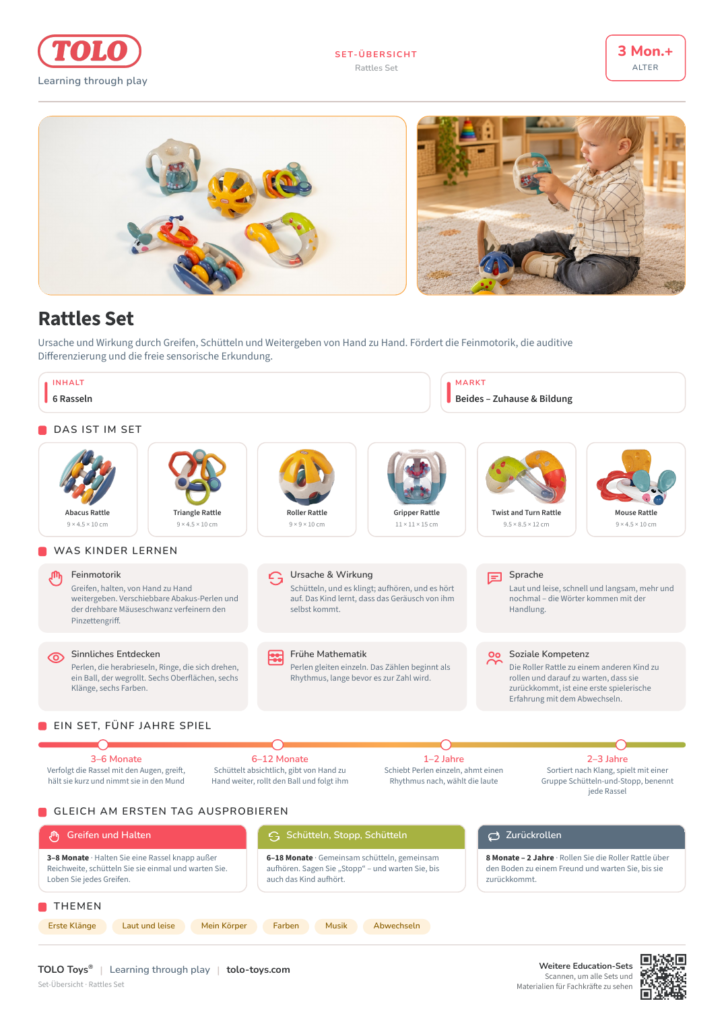 Set-Übersicht · Rattles Set