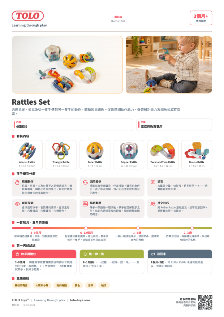 套裝表 · Rattles 套裝
