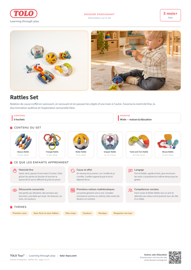 Dossier enseignant · Rattles Set