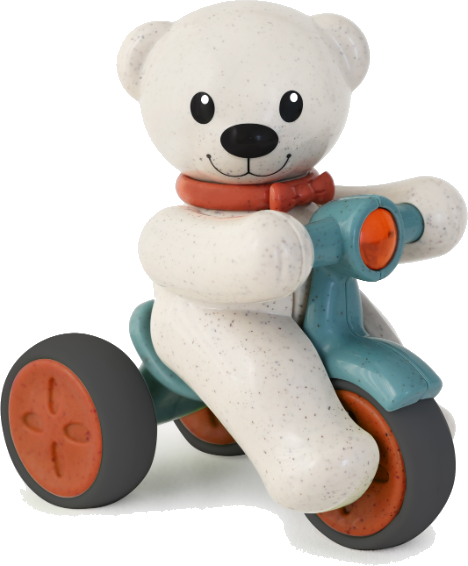 Push and Go Teddy