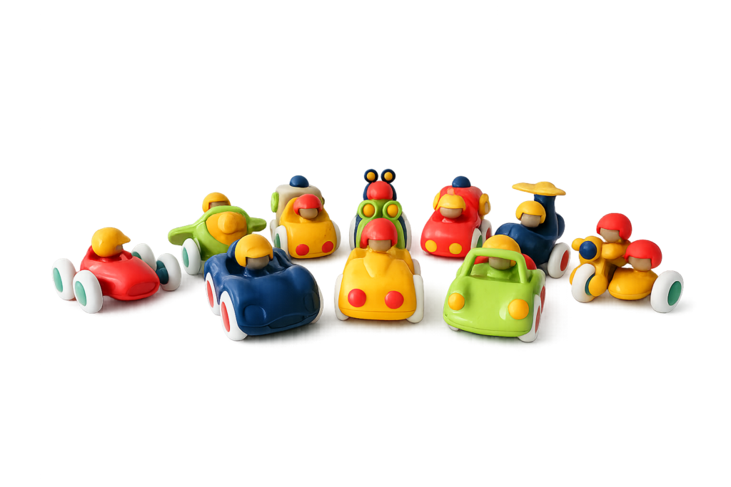 City Service Vehicles Set — podczas zabawy