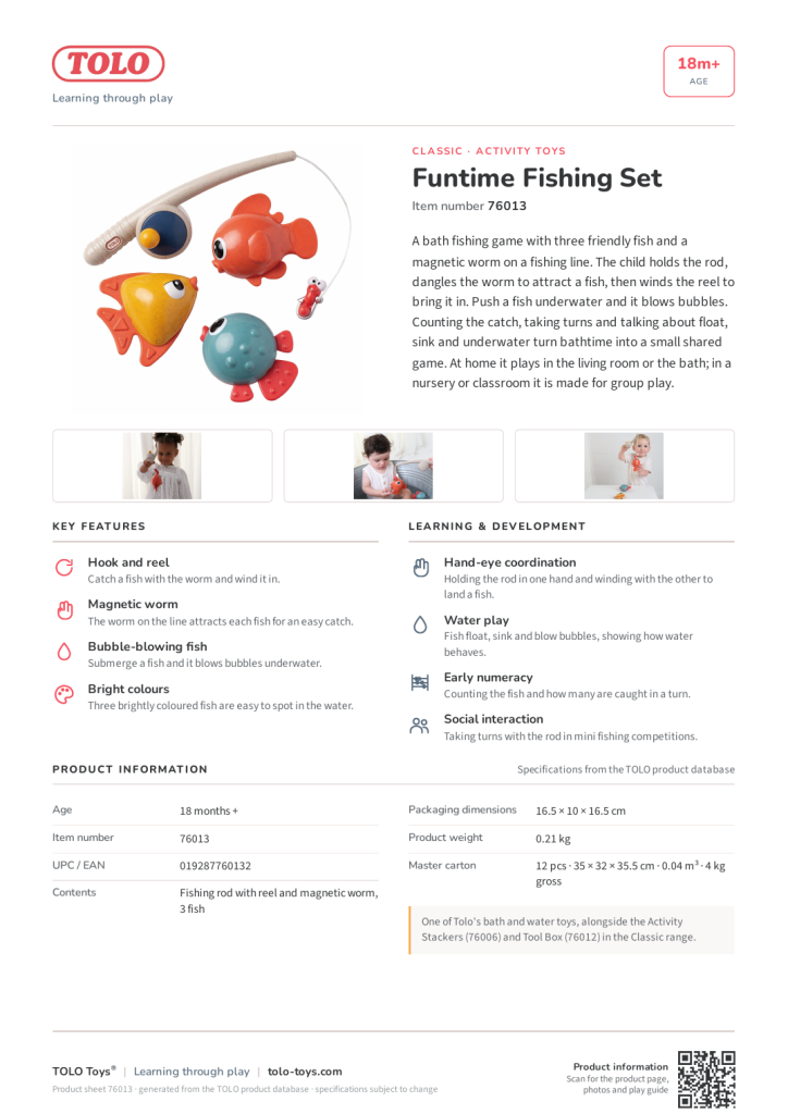Ficha de producto · Funtime Fishing Set