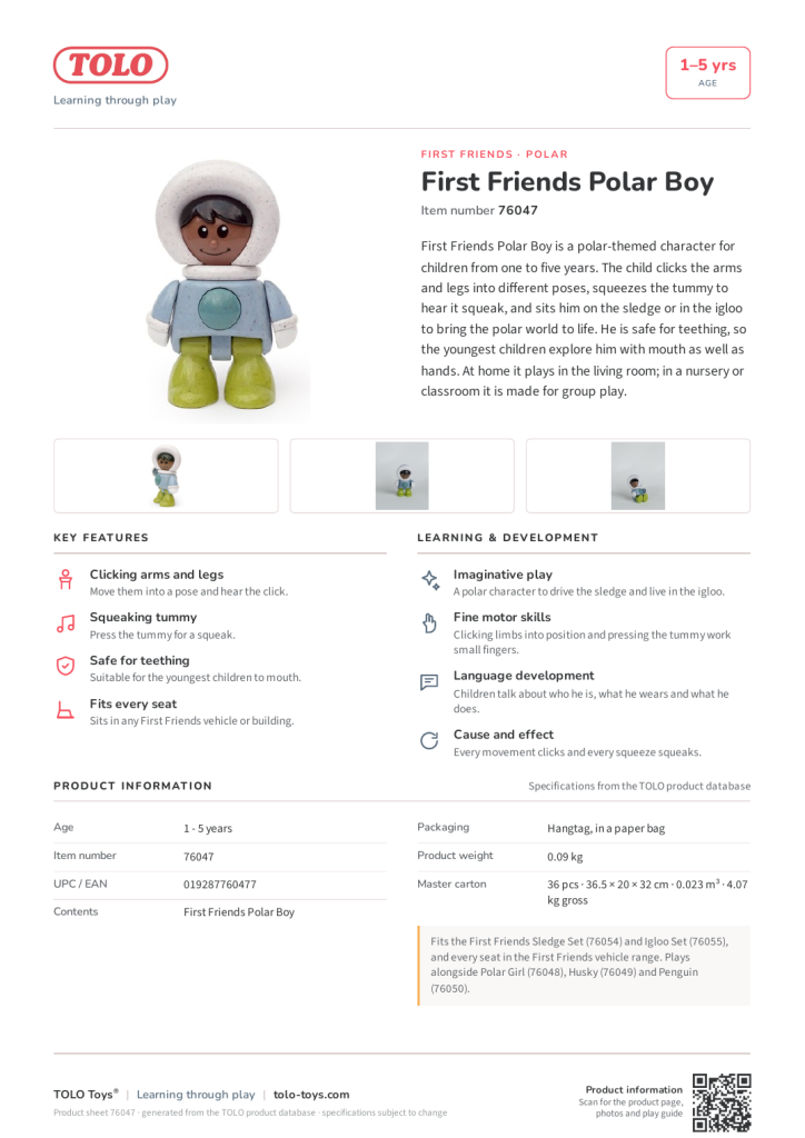 Product sheet · Polar Boy