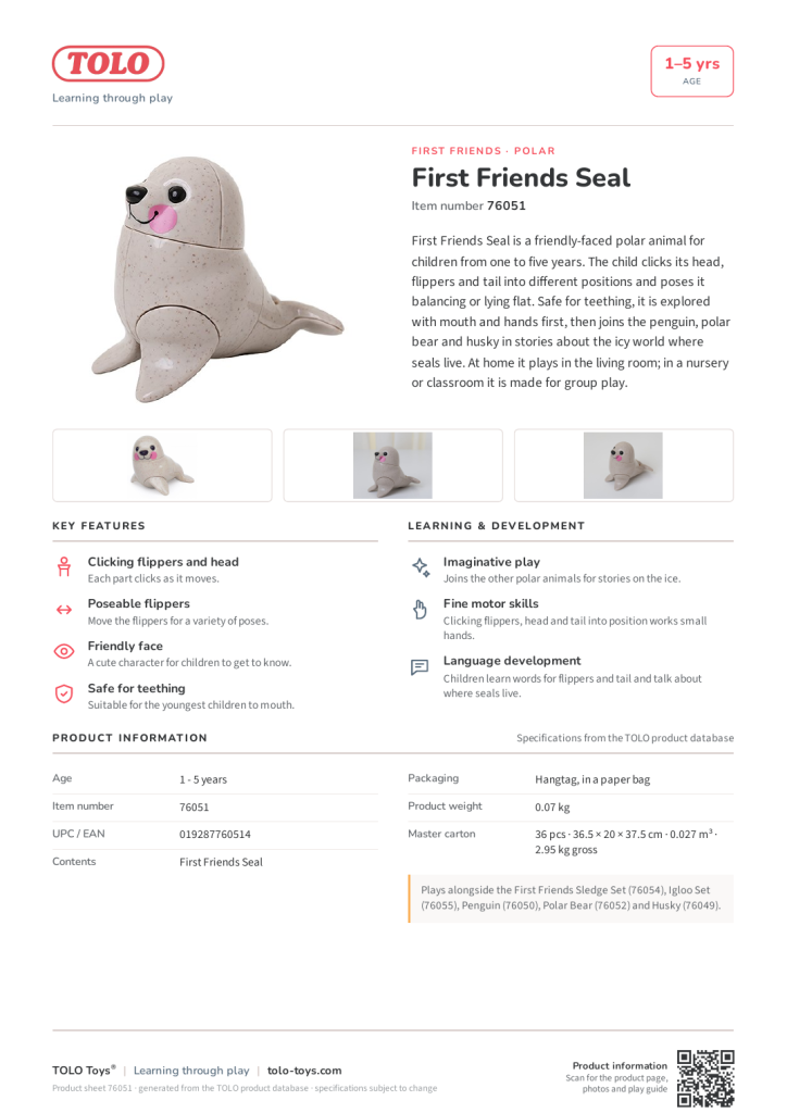 Product sheet · Seal
