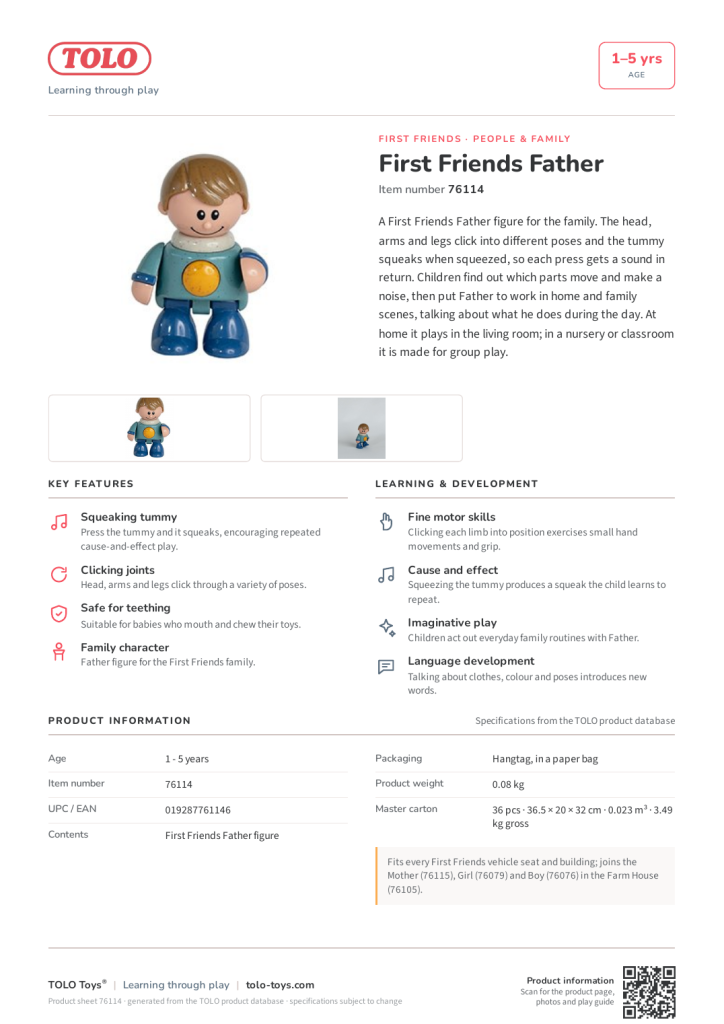 Product sheet · Father