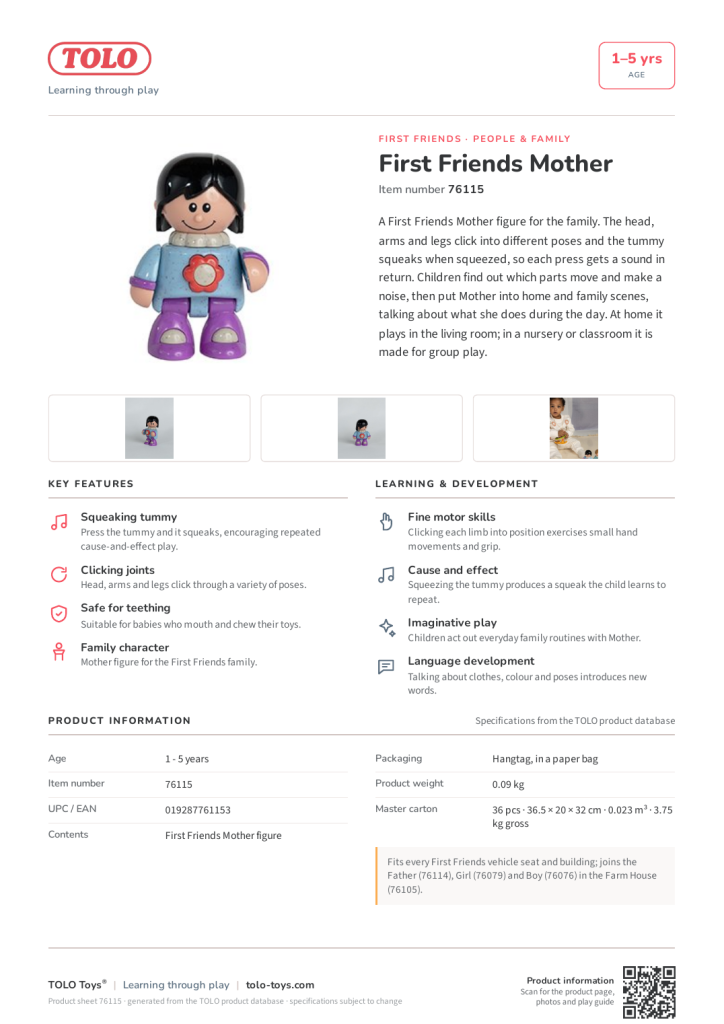 Scheda prodotto · Mother